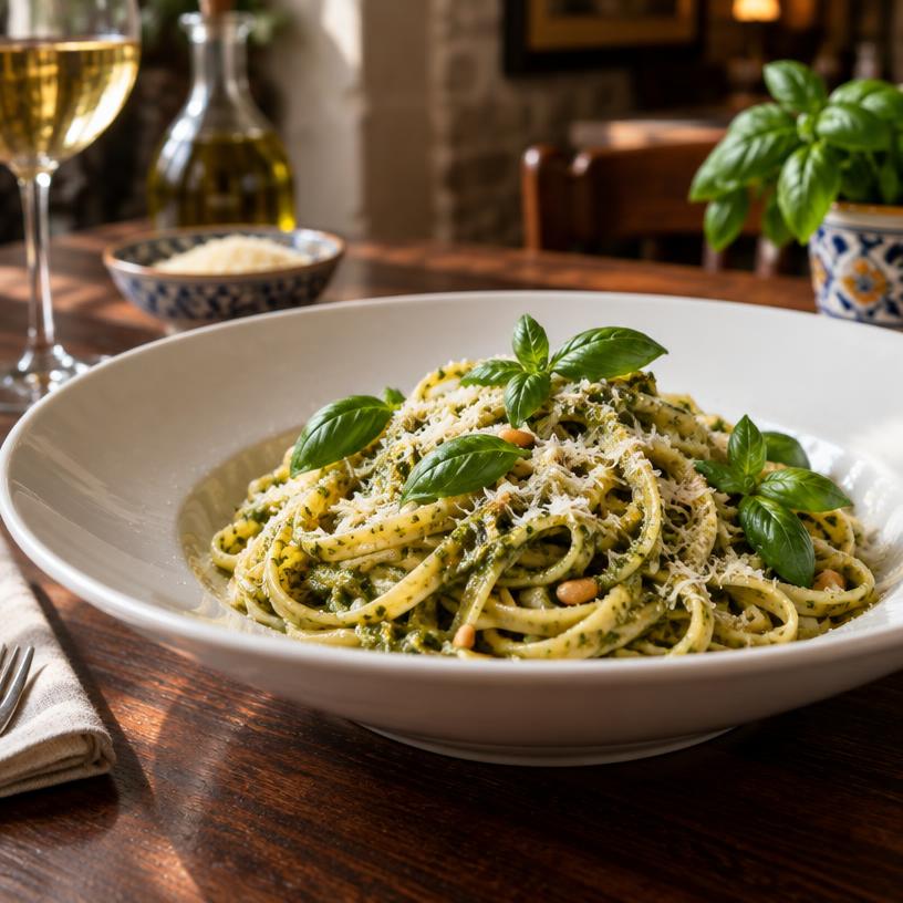 Fettuccini de Espinafres