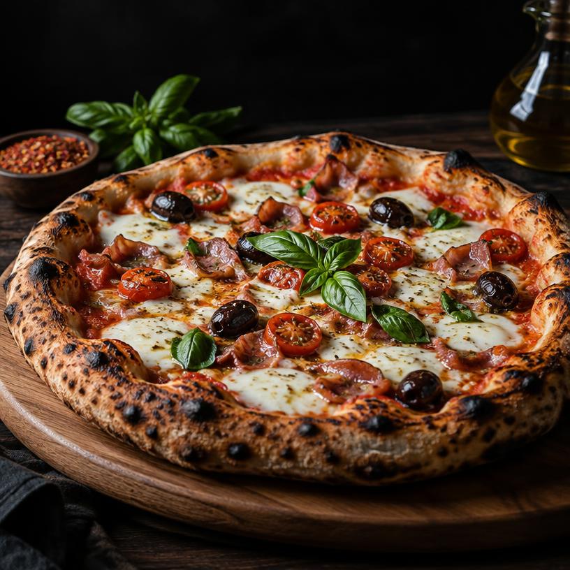 Pizza Gorgonzola & Funghi