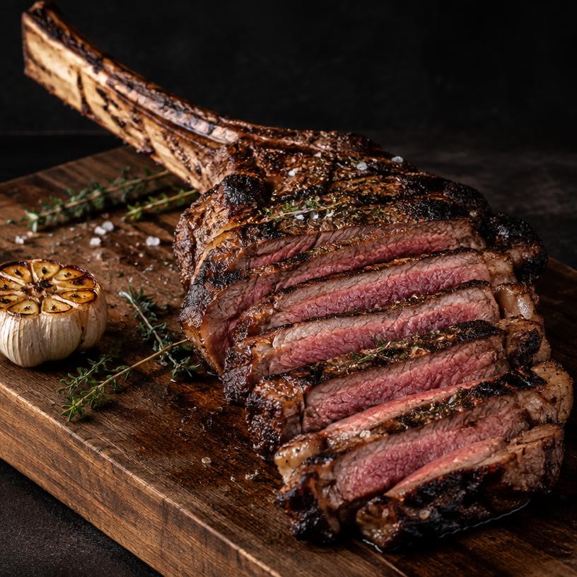 Tomahawk Apache Grelhado (2 Pax) +/- 950gr/1100gr